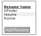 Create Resume